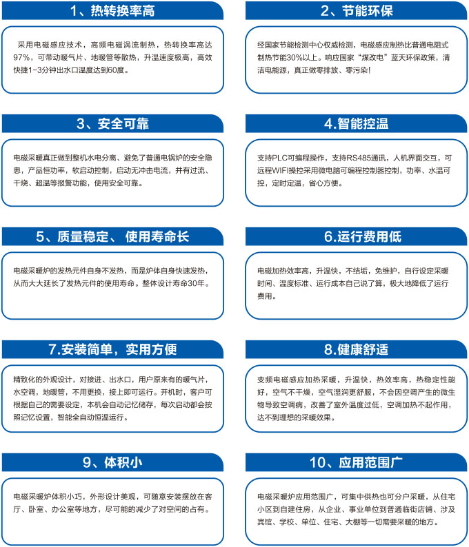 电磁采暖炉的优势 电磁采暖炉的优势